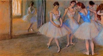 Edgar Degas : Dancers in a Studio